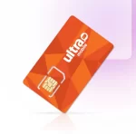 美国Ultra Mobile 橙卡手机卡/购买/话费充值 T-Mobile网络原生IP 无限短信电话 支持eSIM 顺丰速发