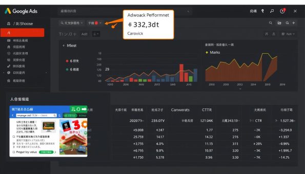 谷歌广告后台界面