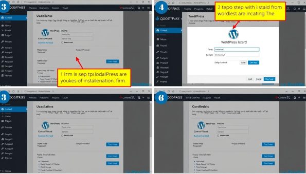 WordPress安装过程截图