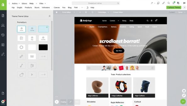 Shopify主题定制界面