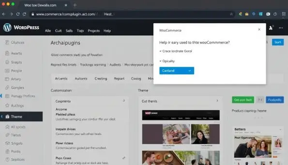 WordPress和WooCommerce界面展示，作为除了Shopify还有什么平台的开源选择