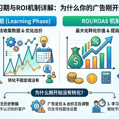 谷歌广告学习期与ROI机制详解：为什么你的广告刚开始没有转化？